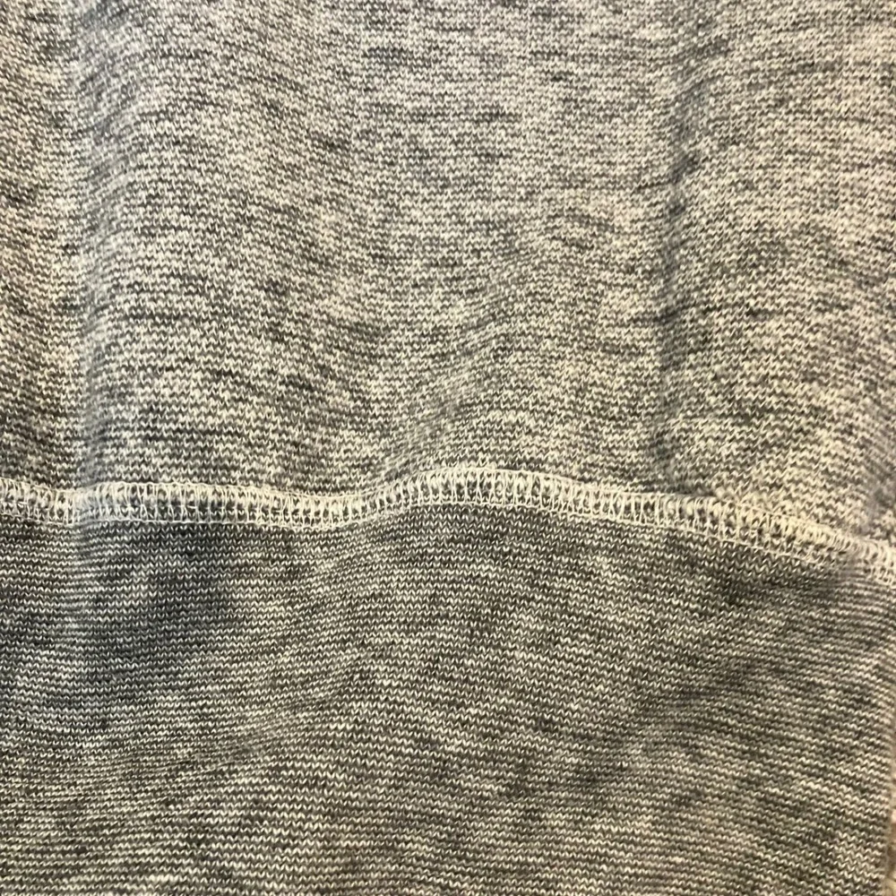 EcoSport Mens XL Gray Organic Cotton Crewneck Sweatshirt Made in USA V-Gusset